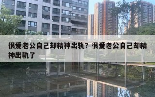 很愛(ài)老公自己卻精神出軌？很愛(ài)老公自己卻精神出軌了